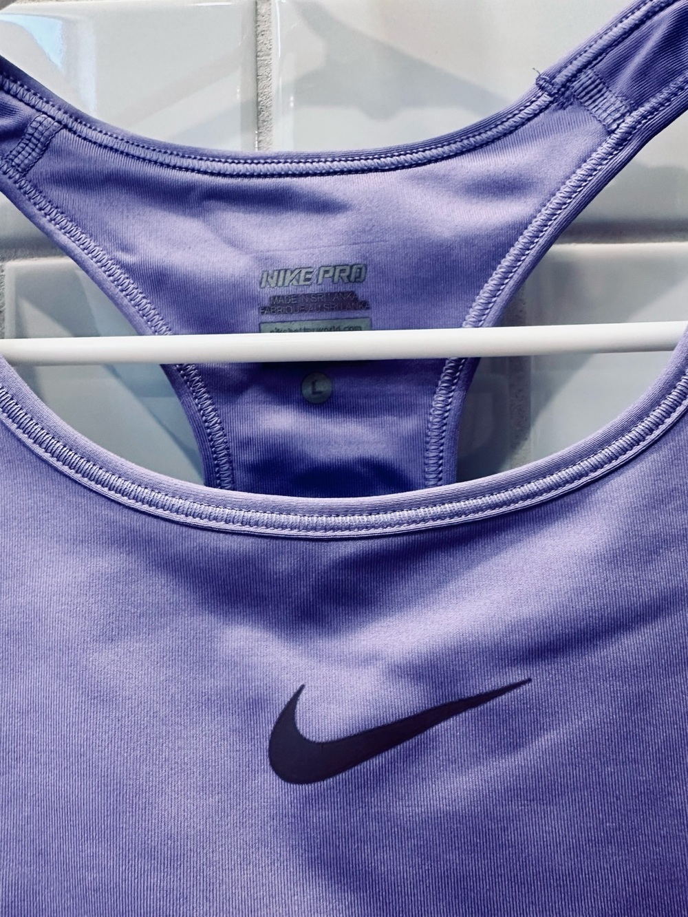 Nike Pro Dri-FIT Racerback Sports Bra - Picture 3 of 7